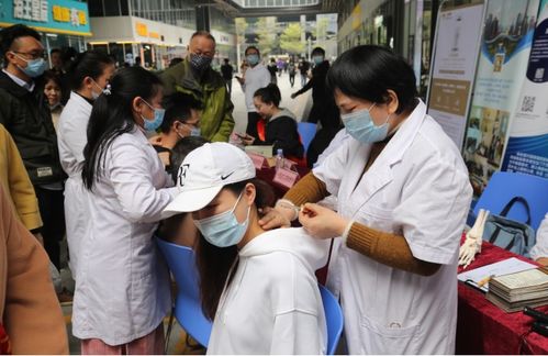 中医义诊进科技园区 服务高新区企业员工